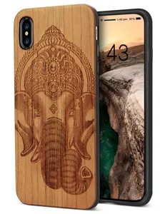 wholesale mobile wood phone back case for iphone apple all series phone cover