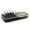 Fast Charger multi device 4 port wireless charger usb charging station with qc 3.0 and type-c for all mobile phones