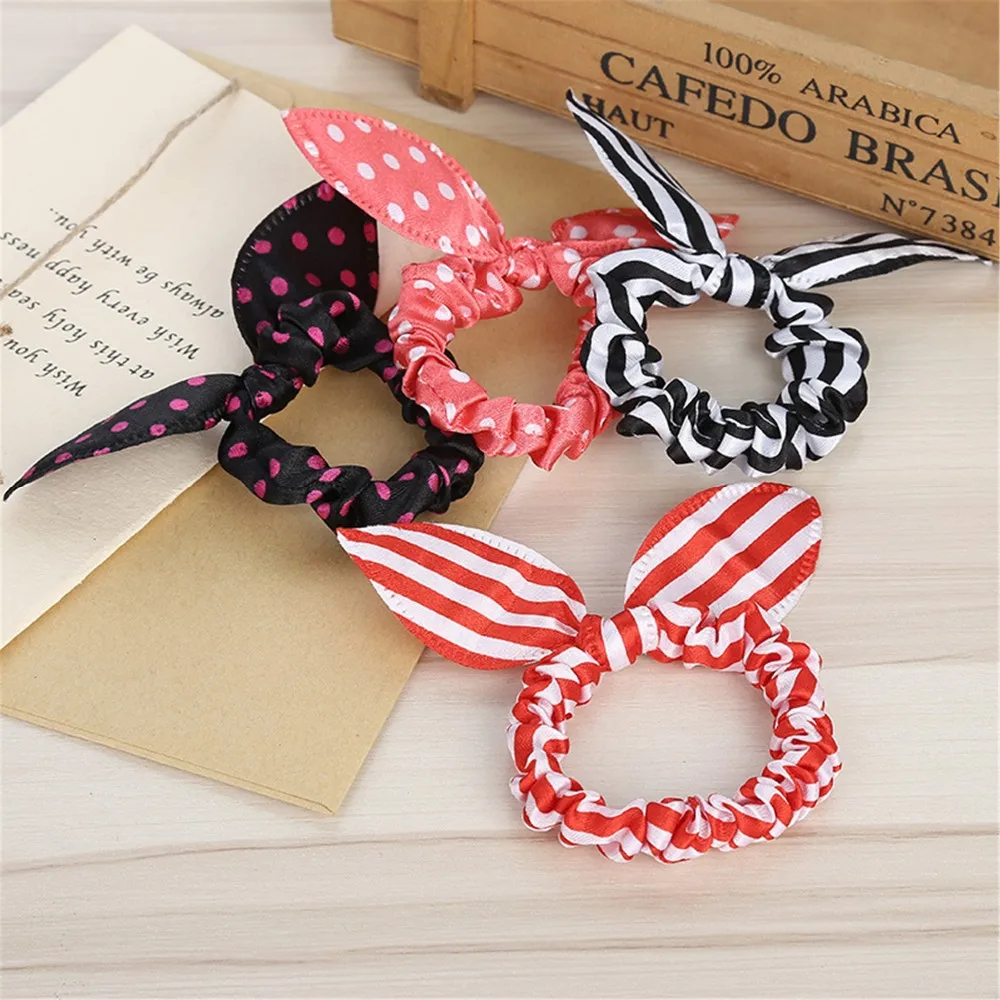 Oem Supplier Wholesale Elastic Hair Ties Decorative Hair Ties For Girls