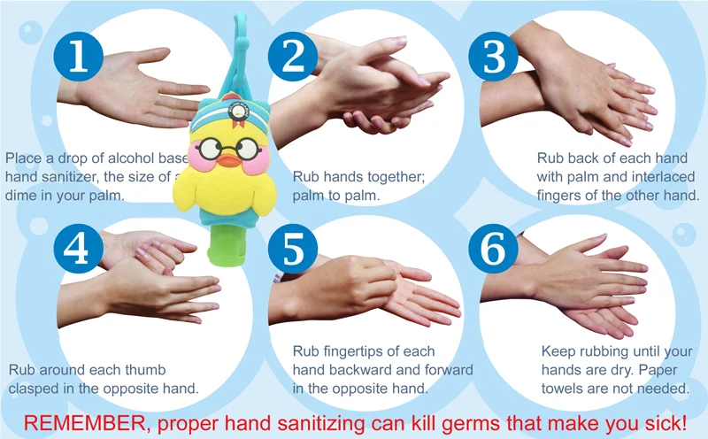 Anti Bacterial Hand Sanitizer Bag