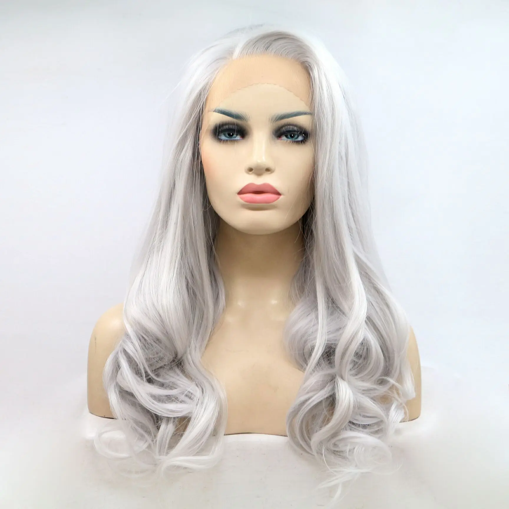 

wholesale good quality cosplay wigs synthetic hair color hair synthetic lace front wig wholesale for black women, All color