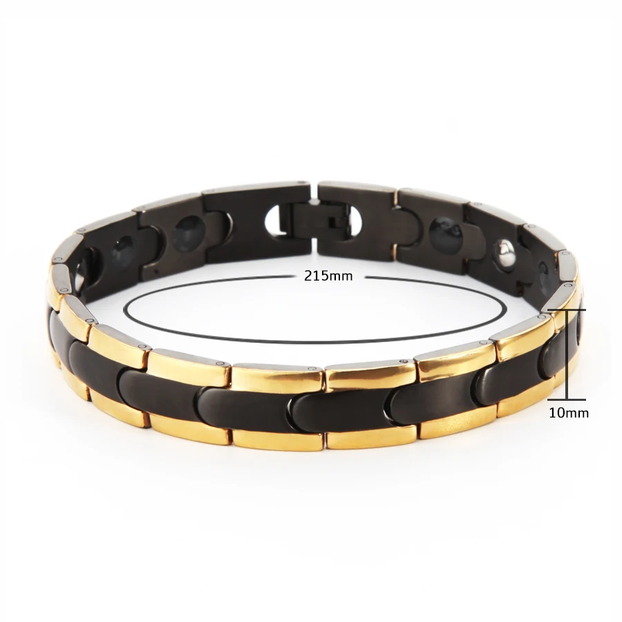 Japan New Bio Health Energy Mens Titanium Germanium Bracelet