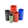 European Truck parts reinforced reducing silicone hose for truck 5 bellows 6 rings