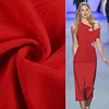 2018 custom design 92 viscose 8 spandex woven fabric 100 for long sleeve maxi dress
