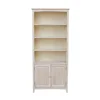 industrial kids oak book case with ladder