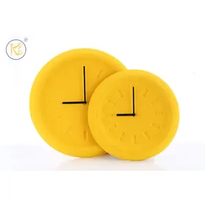 Image of King Style Luxury Brand CE Art Design Personalized Creative Custom Silence PET Felt Wall Clock for Living Room Bedroom
