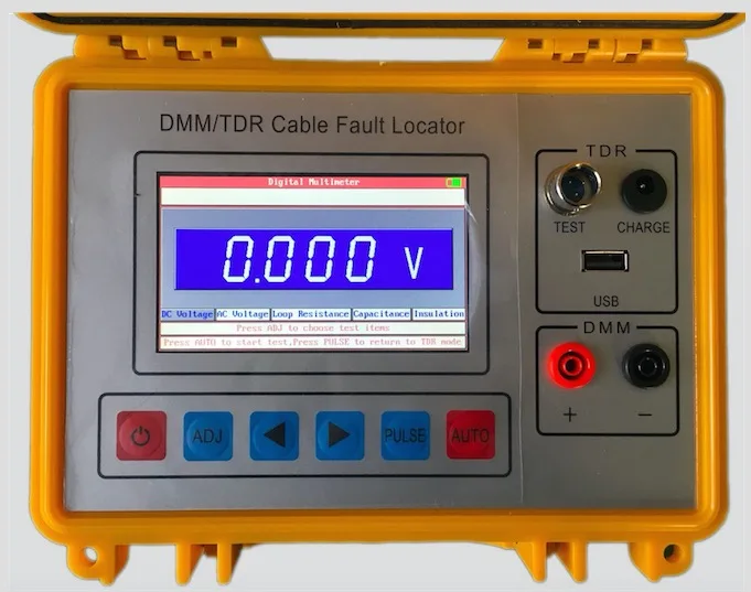St620b High Precision Tdr Testing Equipment Portable Cable