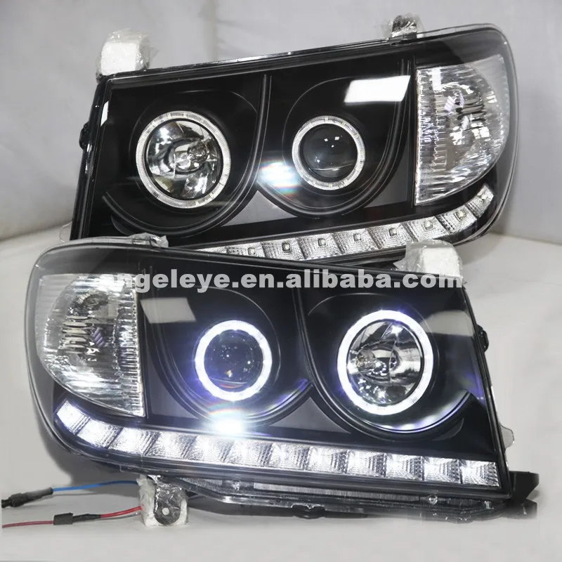 FIT TOYOTA LAND CRUISER 2006-2007 RIGHT LEFT HEADLIGHTS HEAD LIGHTS LAMPS PAIR