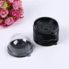 Custom deep design plastic cupcake boxes for wedding