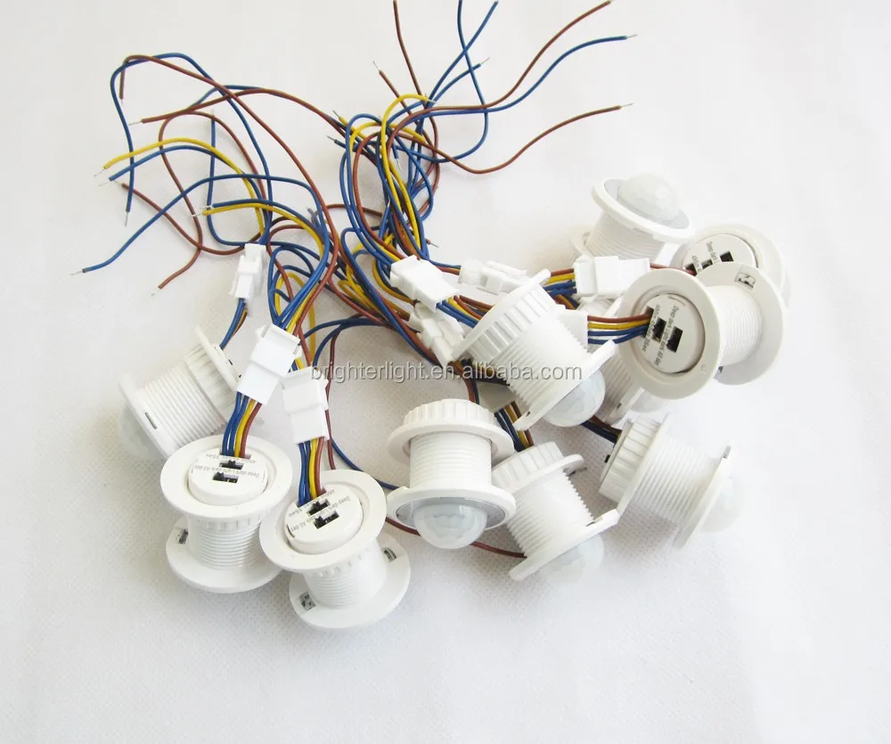 Small Adjustable Pir Motion Sensor Switch Day Night Light Motion Sensor