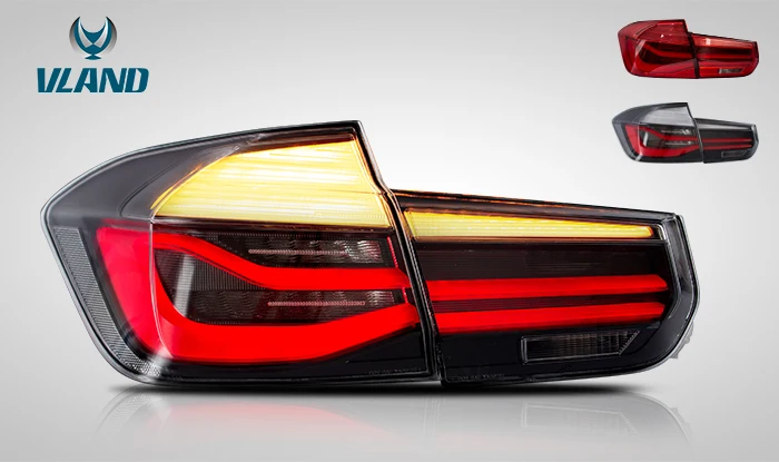 
VLAND Factory FULL LED TAIL LIGHT FOR 3 Series F30 F35 2013-2015 Rear Lamp With Moving Turn Signal Tail Lamp Plug And Play 