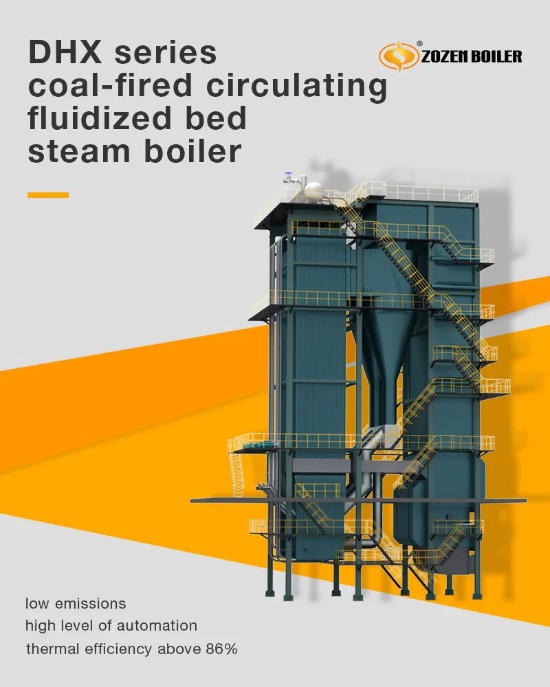 Circulating Fluidized Bed Boiler, 65T/hr, CFB - detail 2