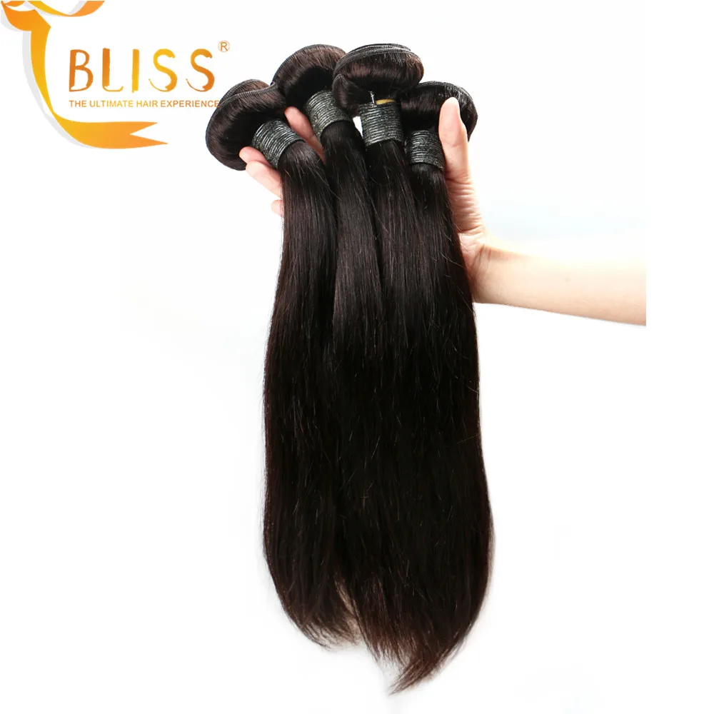

Bliss Brazilian Wholesale Dyeable Unprocessed Soft Remy Natural double drawn straight human hair, N/a