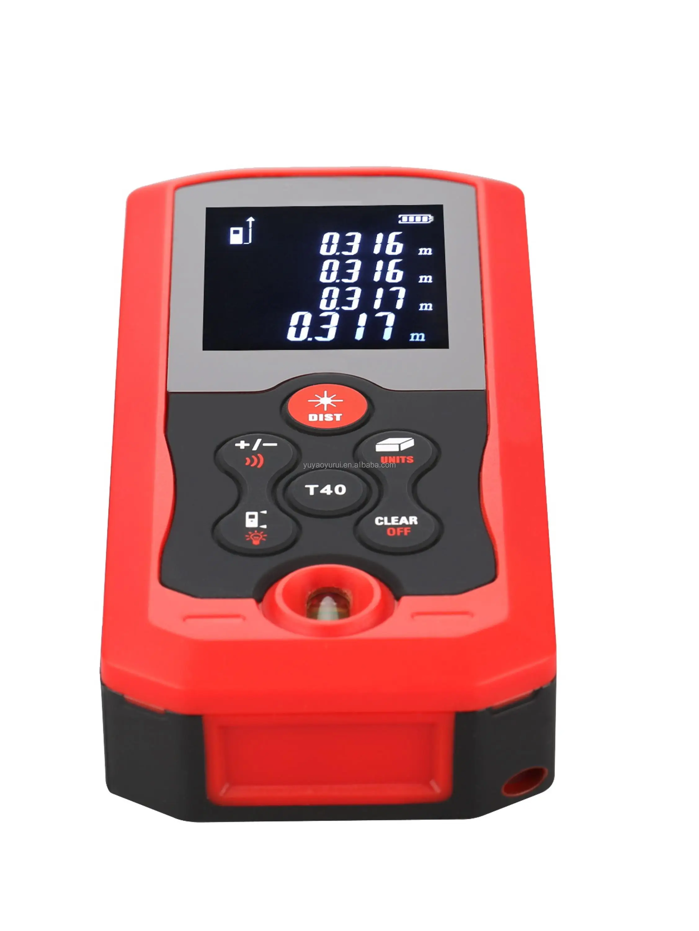Ip54 Portable 40m Precise Laser Distance Measurer Buy Distance