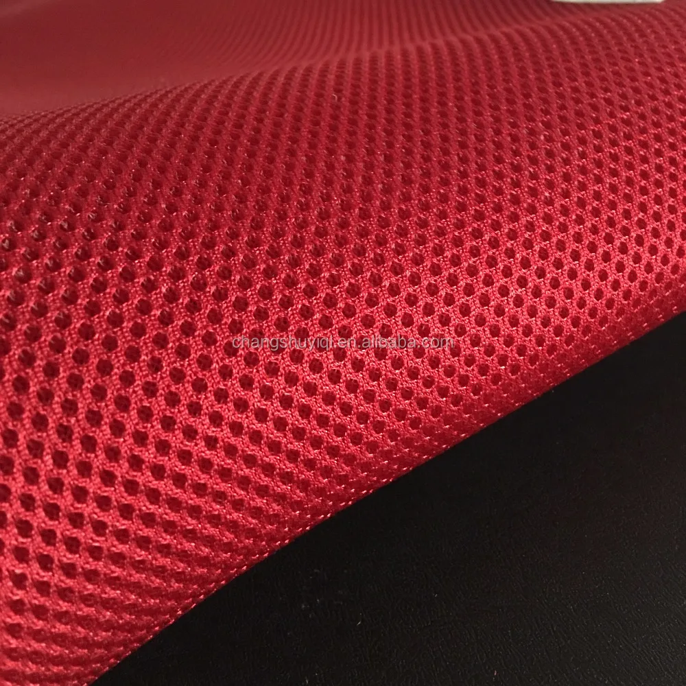 
3d air mesh fabric polyester spacer mesh for mesh fabric for chair bag sports shoes 