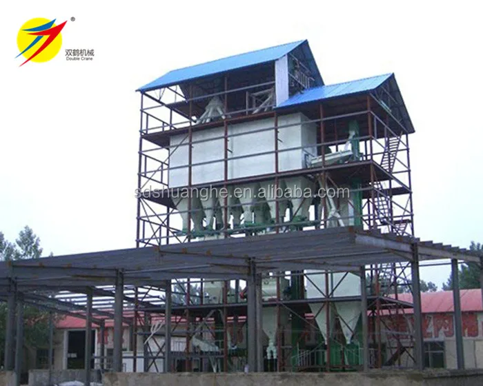 10 Tph Poultry Feed Mill Plant Feed Processing Equipment Cost - Buy