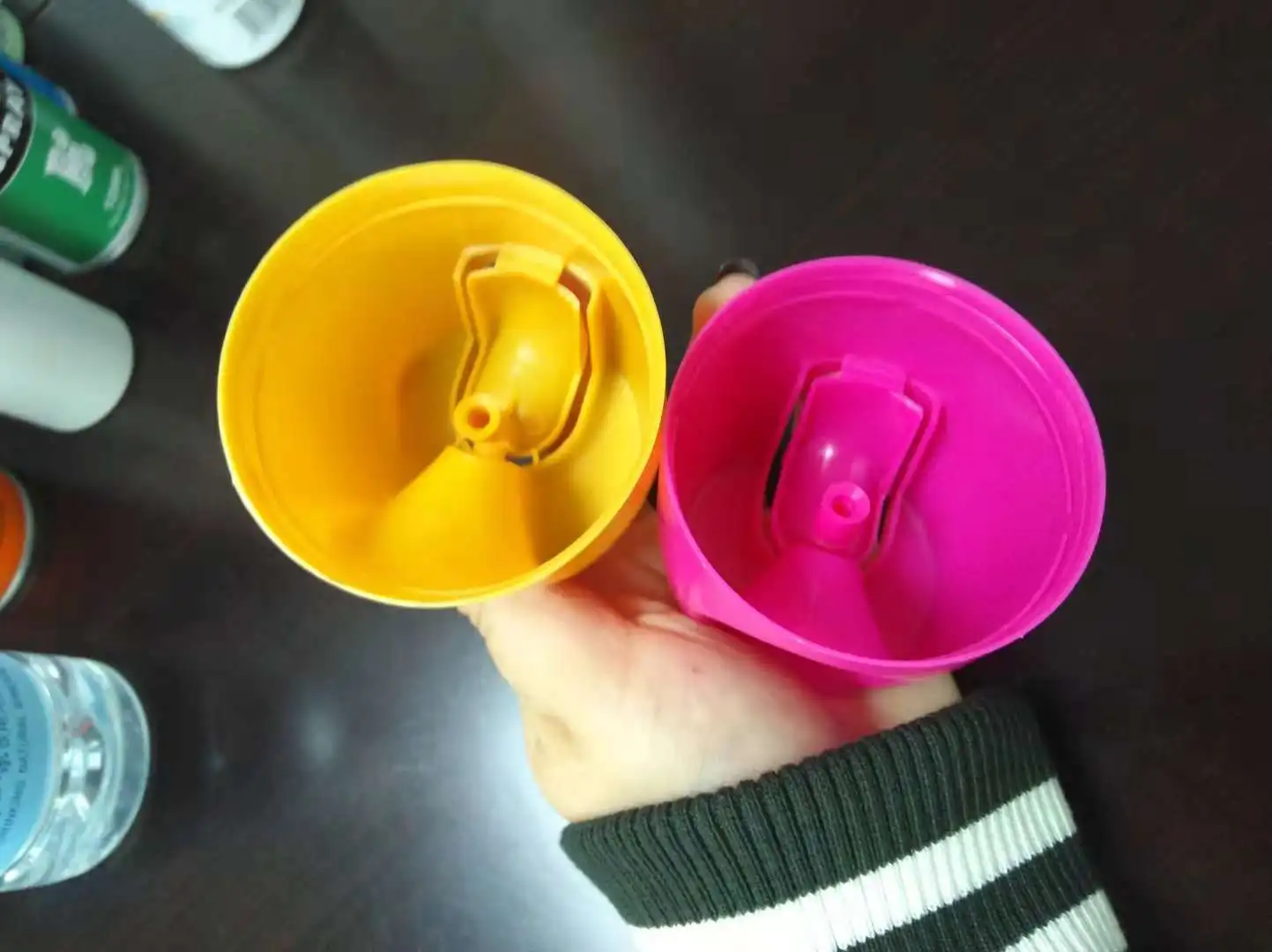 Aerosol Can Spray Cap 45mm 52mm 57m 65mm Plastic Aerosol Tin Can Cap