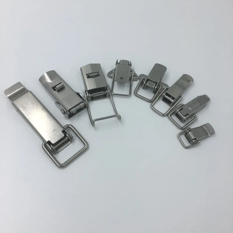 Custom Spring Steel Flat Sheet Metal Spring Steel Clips Quick Crate