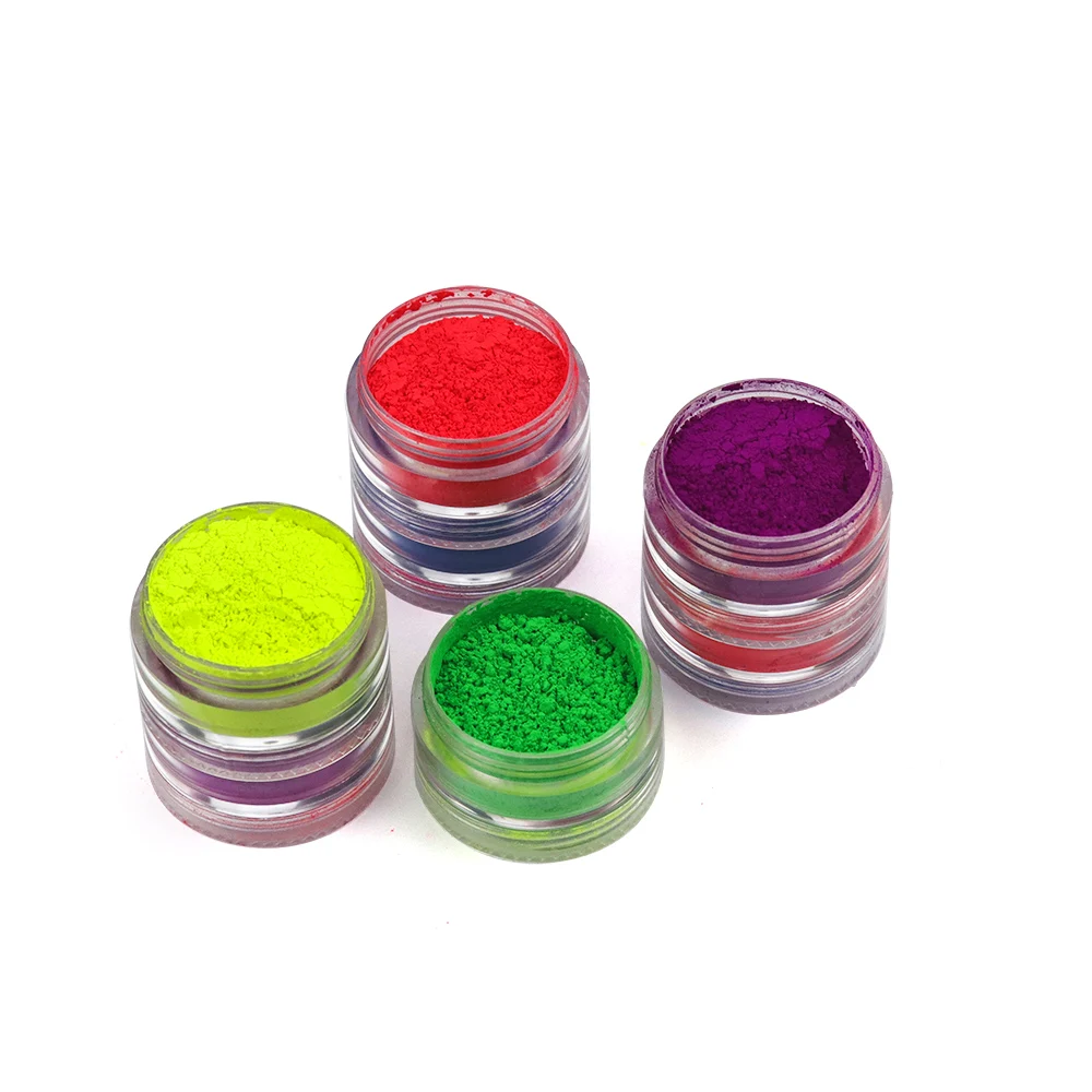 Пигменты для макияжа New arrival Loose neon pigment eyeshadow 7 colors per set stock product fast del