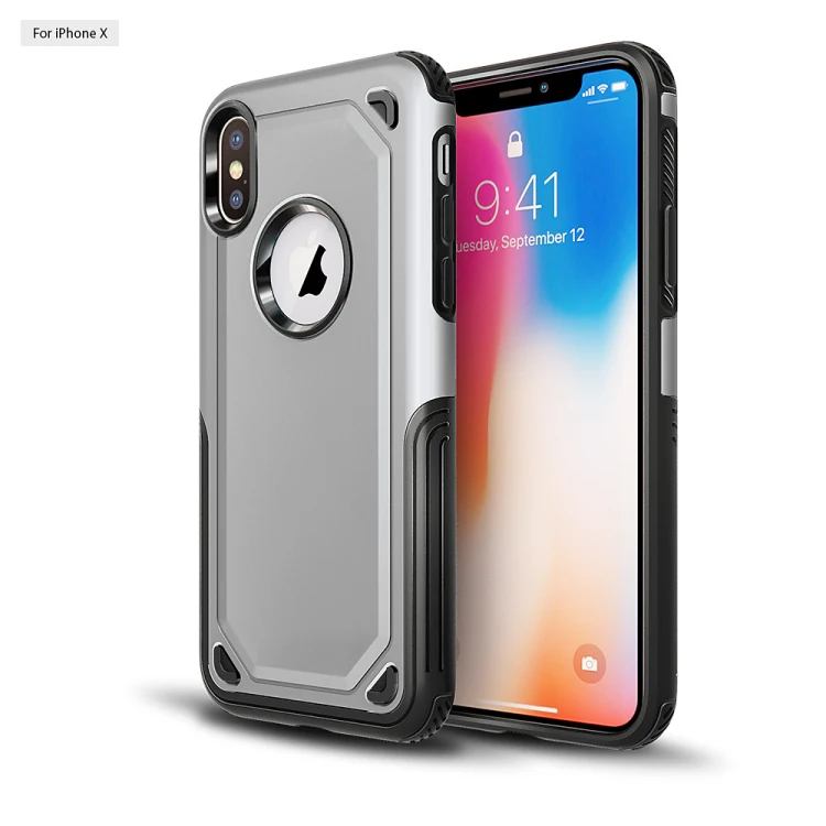 

Shockproof Protective Case for iphone X case custom printed with Dual Layer, N/a