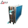 SUS Tubing Finned Coil Steam Condenser Unit or Heat Exchangers Copper Fins