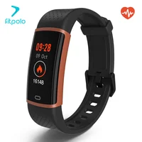 

Open free sdk and api support colorful gold fitness tracker smart bracelet bluetooth dynamic heart rate monitor