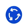 Luminescent Round guide traffic Loop Line Safety signs and symbols