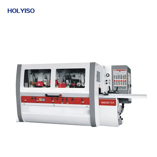Holyiso 4side Planing Planer Industrial Wood Thickness Planer