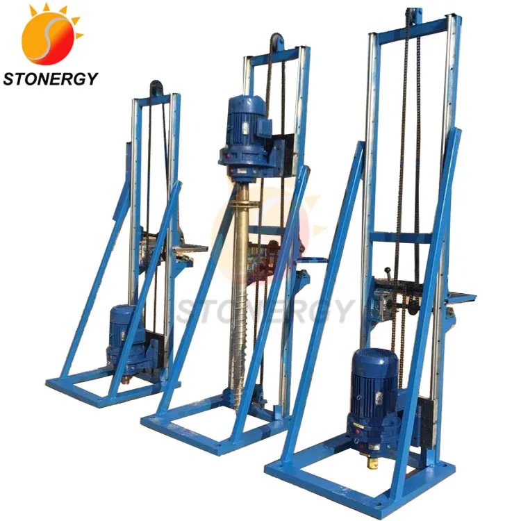 
Portable Piling Driver For Ground Screw Base Solar Mounting System  (60821185399)