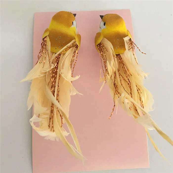 Chinese Traditional Culture Home And Party Decoration Ornamental Artificial Feather Bird Buy