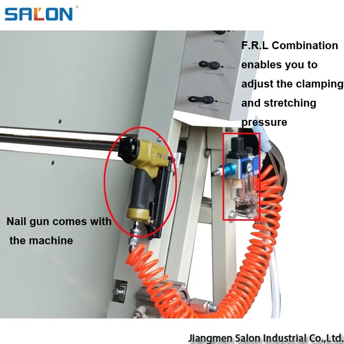 Pneumatic Canvas Stretching Machine Buy Estiramiento De La Maquina