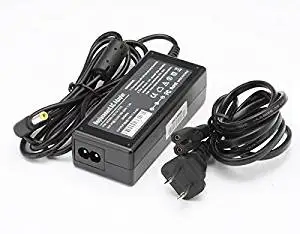 Generalsaving power supply ac adapter cord cable charger for HP Pavilion IPS LED Backlit flat panel screen Monitor 20xi 20", 22xi, 23xi 23", 25xi 25", 27xi 27" 22bw, 23bw, 23fi, 23tm 23", 25bw, 27bw