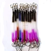 Colorful Flexible Theftproof Spring Coil Cord Stretch Tether Safety Keychain