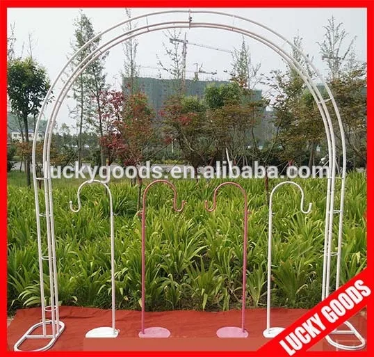 
customized heart shape metal garden wedding arch wholesale 