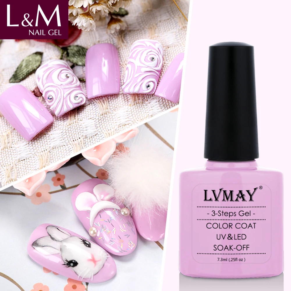 

The Best quality LVMAY China gel nail Polish Brand Fantastic mirror nail gel manicure for nails, 79 colors