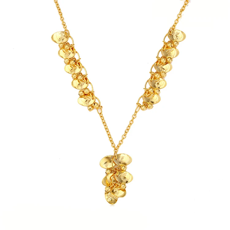 

42070 xuping fashion copper alloy plated cheap African necklace for women