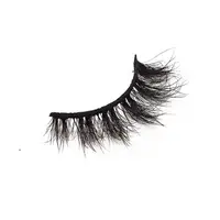 

Free sample Wholesale cheaper 25mm natural long 3D mink eyelashes