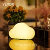 Rechargeable of Cute Cloud color Night Lamps LED Kids Night Light Silicone Night Light