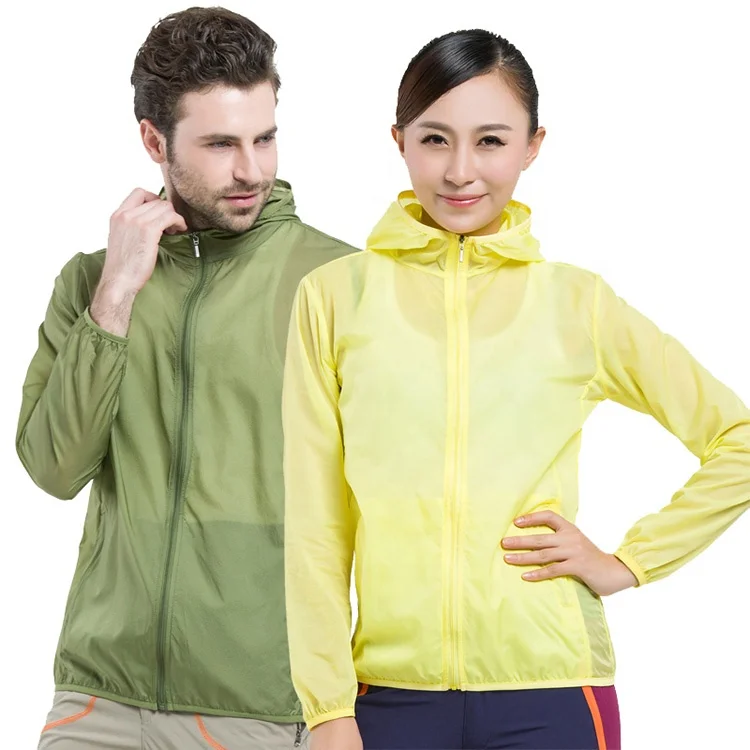 

Wind Proof lightweight custom logo summer wind breaker jacket