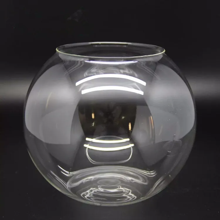 
Hot selling wholesale indoor plant glass terrarium with glass cap 