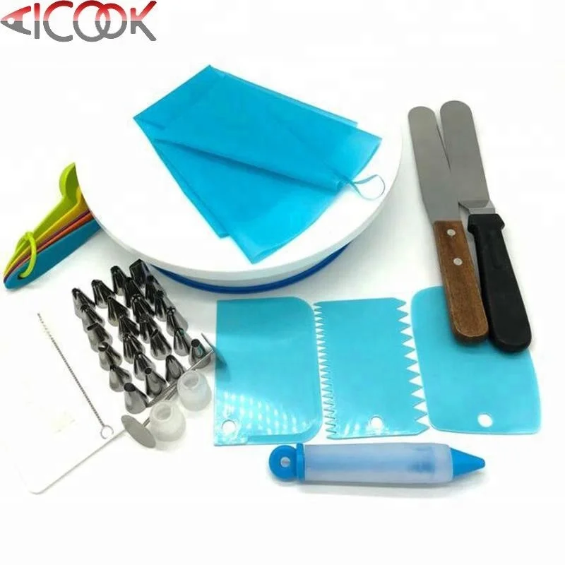

Full set cake nozzle cake decorating supplies, As sample