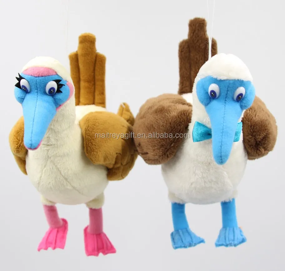 blue footed booby stuffed animal