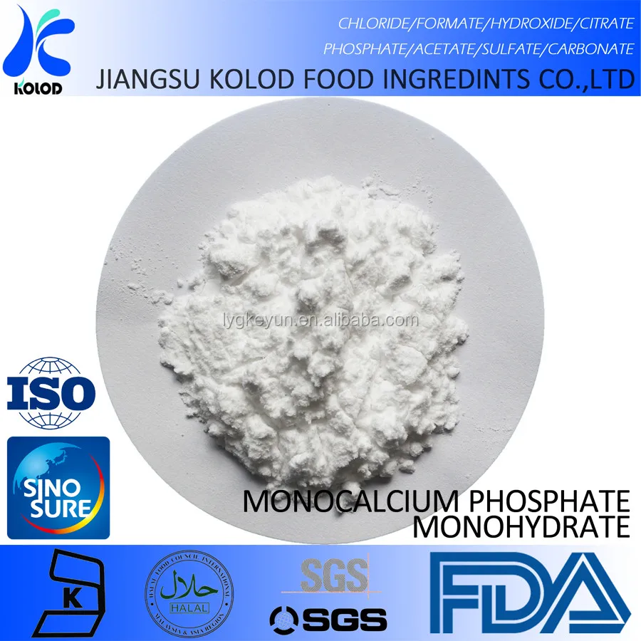 Monocalcium Phosphate Monohydrate Food Grade Mcp 90.0% Kolod - Buy ...