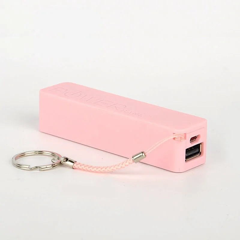 Promotional gifts portable mini usb 2000mah powebank with Key buckle - ANKUX.COM