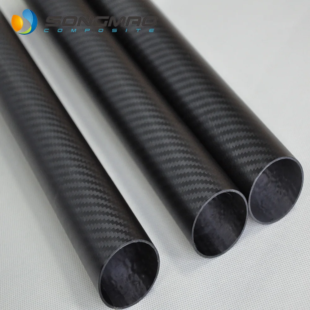 factory direct new style 3k glossy twill carbon fiber tube