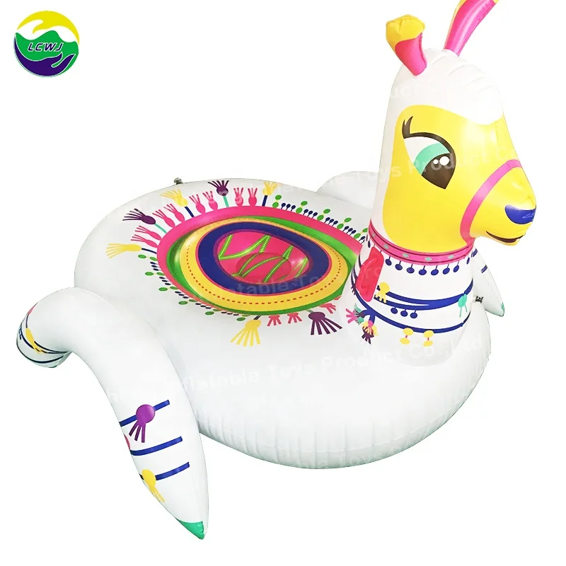 

LC Realistic Promotions Party Llama Inflatable Alpaca Adult Swimming Pool Games