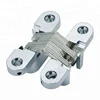 Heavy duty cross hinge soss concealed hinges