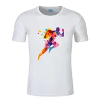 

Wholesale Eco Friendly Custom Logo Printed Quick Dry Fit Running Sport Mens Tshirt