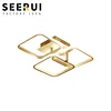 Living room lamp Nordic new atmosphere led ceiling lamp simple modern creative round restaurant bedroom lighting