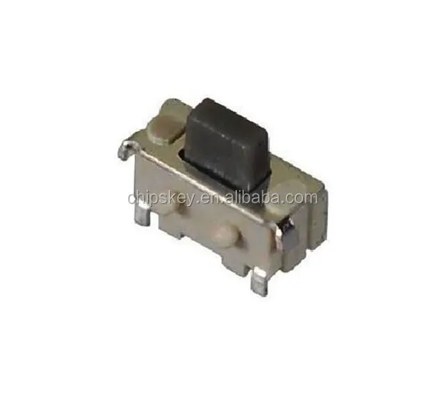 N 5 INTERRUTTORE PULSANTE PCB 7x7mm DPDT THROUGH HOLE SELF-LOCK PUSH SWITCH